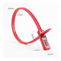 3-Digit Zip Tie Lock with Combination Lock Flexible for Commuters, Bicycles