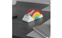 Adorable Design Rainbow Tape Dispenser Compact Size Rainbow Tape Holder Refillable Lightweight for Children, Students, Teachers, Home Office, Classroom