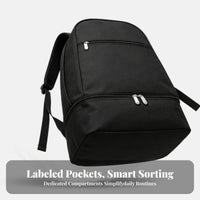 Athletic Backpack Sport Backpack Bottom Compartment Rucksack Top Handle for Sports