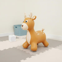 Inflatable Animal Bouncer Thickened PVC Bouncy Mountable Animal Cushioned Covering Cover for Young Children, Infants, Indoor Play