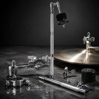 Cymbal Arm with Clamp Adjustable Angle Extension Cymbal Simple Installation to Install Drum Set Extension Mount for Stage, Studio