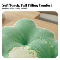 Thickened Luxuriously Soft Pillow Supportive Cute Chair Pad Skin-Friendly for Students, Office Workers, Classroom, Floor, Dorm Room