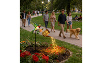 Solar Watering Can Light Automatic activation/off Hummingbird Garden Lamp Easy to Install Outdoor Decor for Yard