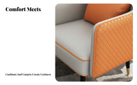 Luxurious Design Curved Sectional Couch Minimalist Aesthetic Reception Sofa configurable Commercial Furnishing No Assembly Required for Interior Designers, Business Owners, Office Managers, Hotel Lobby, spa, social lounge, Living Room