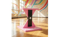Wooden Cheerleading Balance Board Compact Cheer Balance Board Long-Lasting Acrobatic Stand Safe for Flyers, Dance Studio