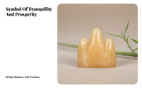 Fine Craftsmanship Shigandang St Single Feng Shui Corner Decoration Mount Tai St Single Carving for Homeowners, Business Owners, Gift Givers, Entrance, Living Room, Bedroom, Ward Away Ice
