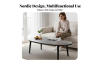 Modern design Round Tripod Table Minimalist Design Home Furniture Space-Saving Nightstand adaptable Use for Apartment Dwellers, Homeowners, Students