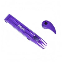 Shiny Finish Aluminum Buckle Cap Set Lightweight Folding Handle Buckle