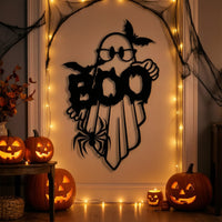 Wall Decoration with Bats and Arachnid Indoor Halloween Spirit Wall Decor Slim