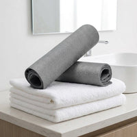 Thickened Magic Cleaning Cloth and Microfibre Cloth, Super-Absorbent Gray Cleaning Cloths for Glass, 30x30cm Reusable Streak Lint Towel
