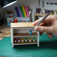 Dollhouse 1:12 Scale Miniature Sideboard Miniature Cabinet for Diorama
