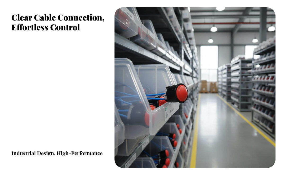Loader Handle Button Exact Fit Handle Button Replacement Easy Installation Heavy Machinery Part for Mechanics