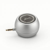 Speaker with 3.5 Mm Plug Mini Portable Phone Speaker Audio Device Compact Small for Travelers, Travel, Desk