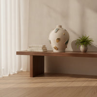 Ceramic Vase Textured Decorative Vase Abstract Display Ornament for Interior Designers, Living Room