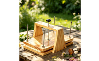 Wooden Botanical Simple to Operate to Use Sample Press Reliable for Crafters, Hobbyists