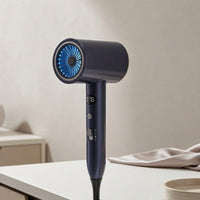 Handheld Hair Dryer Corded Hair Dryer with Digital Display Smooth for Travelers, Travel, Home