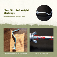 Foldable Snake Grabber Tool, Stainless Steel Hook