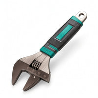 Adjustable Wrench Thickened Adjustable Spanner Wrench with Hanging Hole Wide-Opening Tool Heavy-Duty for DIYers, Workshop