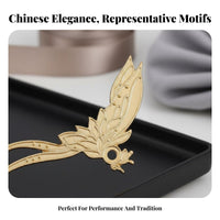 Alloy Mythical Avian Crown Finding Ancient Design Traditional Chinese Hair Accessory Part DIY Hair Crown Accessory Intricate