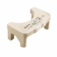 Anti-Slip Design Toilet Squatting Stool Ergonomic Posture Support Bathroom Accessory Strong Load-Bearing Footrest Easy to Clean for Pregnant Women, Children, Health-Conscious Indivitwo-Parts, Restroom, Home