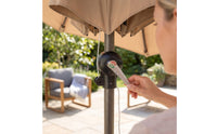 Patio Umbrella Crank Handle Replacement Umbrella Crank with Cord Outdoor Hardware for Garden, Balcony
