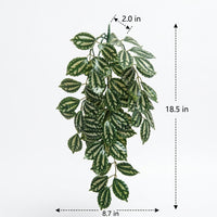 Realistic Vines and Artificial Hanging Plants, Hanging Fake Vines with Suction Cups, Foliage for Glass and Flat Surface Decoration