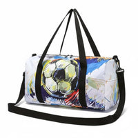 Multi-Functional Sports Duffel Bag Adjustable Shoulder Strap Large Capacity Equipment Bag Long-Lasting Crossbody Travel Duffel Multiple Pockets for Men, Athletes, Boys