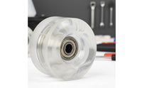 4 Pieces Illuminated up Inline Skating Wheels 82A Hardness Illuminated Inline Skating Wheel Skating Equipment Shock Absorbing