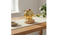 Glass Piggy Bank Decorative Transparent Savings Jar Clear Savings Pot Easy to Clean House Decoration Handmade Craftsmanship