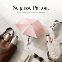 Automatic UV Protection Umbrella for Sun and Rain, Compact and Portable