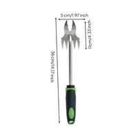 Garden Weeding Tool Long-Lasting Hand Weeder Lightweight for Flower Borders