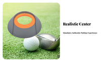 Putting Practice Hole Improves Accuracy Golf Putting Target Disc Lightweight Putting Disc Reducer for Beginners, Home, Office