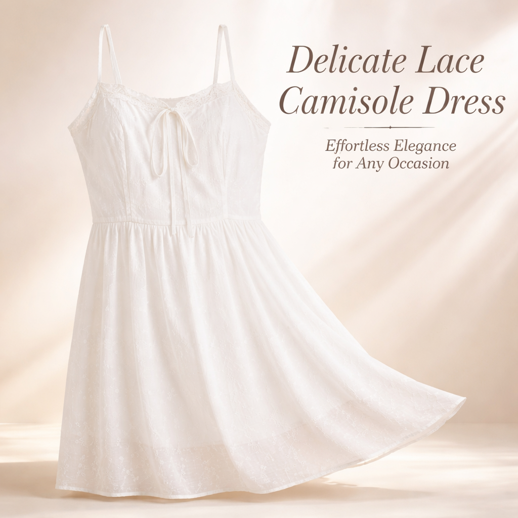 Summer Dress for Women with Lace Detail and V Neckline, Sleeveless Flared for Casual Wear, Plus Size Options up to 5XL