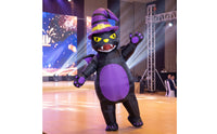 Inflatable Sorcerer Cat Costume Full-Body Cat Costume Comfortable Inflatable Suit for Teens