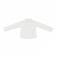 Easy to Match Doll Blouse Casual Design Miniature Collared Shirt Compatible with Most Figures 12 Inch Doll Clothes Button Front