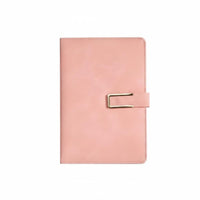 A6 Notebook with U-Shaped Buckle, Business Office Journal, Simple Design, Customizable Logo, Meeting Document Book