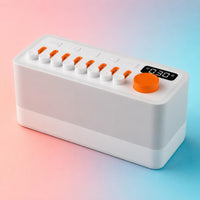RGB   Speaker Modern Design Night Illuminated Speaker Body Audio Device for Bedroom