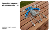 Tire Swing Hardware Set Stainless Steel Swing Installation Chain Kit Outdoor Indoor Use for Parents, Fitness Enthusiasts, Backyard, Garden