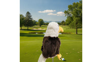 Soft Golf Club Cover with Eagle Design Animal-Shaped Driver Headcover Soft Wood Headcover Protective for Golfers, Driving Range