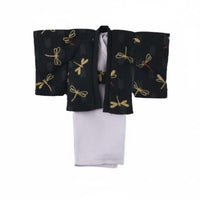Japanese -Style Doll Outfit Patterned Woven Material Japanese Doll Kimono Fine Stitching Toy Clothing
