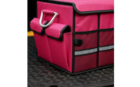 Car Trunk Organizer with Lid Large Capacity Car Trunk Organizer Portable