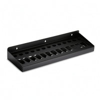 Wall-Mounted Tool Storage Rack Compact Screwdriver Organizer Organized for Shed