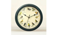 Singing Bird Clock Nature-Themed Bird Call Clock Decorative Retro for Living Room, Reading Corner