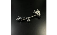 Adjustable Drum Clamp with Rod Long-Lasting Drum Hardware Clamp Strong Grip Double Mounting Bracket Professional for Stage, Practice Rooms