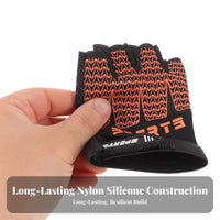 Non-Slip Grip Balance Bike Gloves Breathable Kids Cycling Gloves Shock-Absorbing for Girls, Toddlers, Biking, Outdoor Sports