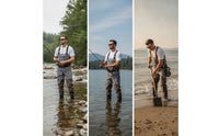 Fishing Waders with Suspenders Waterproof Fishing Bibs Lightweight for Anglers