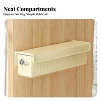on the vertical surfaceMounted Intimates Holder particle-resistantresistant with Lid Compartment Storage container