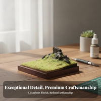 Square Grassy Diorama Base Landscape Style 1/64 Scale Diorama Base