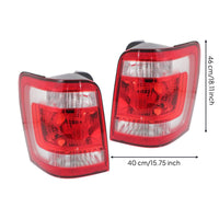 Taillight Assembly Direct Replacement Rear Lamp Taillight Assembly OEM-Style Assemblies for Vehicle Owners, Collision Repair, Vehicle Restoration