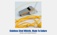 Lifesaving Whistle, High-Pitch Referee, Outdoor Survival, Sports Instructor, Court Game Training, Professional, Random Design